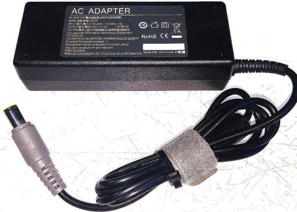 Lenovo IBM Battpit AF09 20V 4.5A 90W Adapter Oplader, Ophalen of Verzenden, Zo goed als nieuw, Lenovo