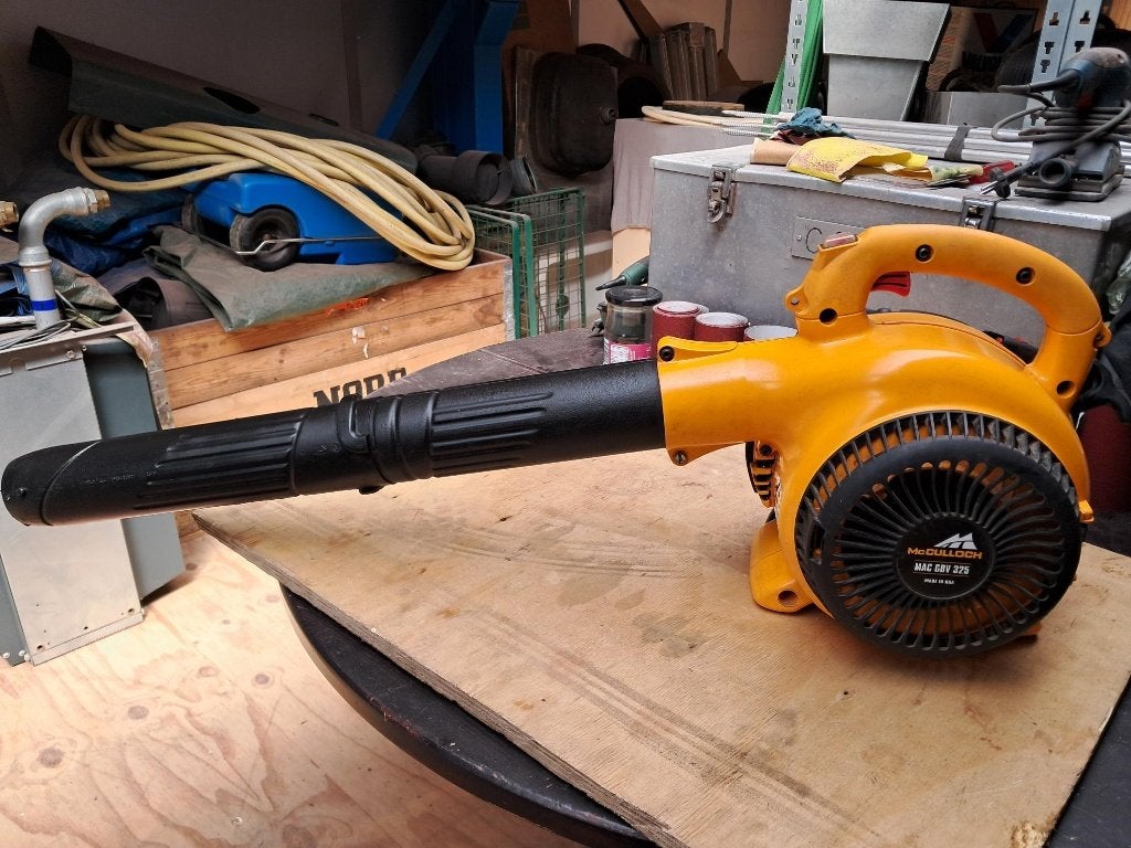 benzine bladblazer, Tuin en Terras, Ophalen, Gebruikt, Benzine, Onbekend
