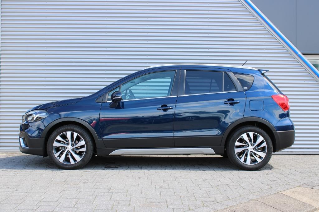 Suzuki S-Cross 1.0 Boosterjet Exclusive Automaat (bj 2017), Auto's, Suzuki, Automaat, Stof, 49 €/maand, Origineel Nederlands