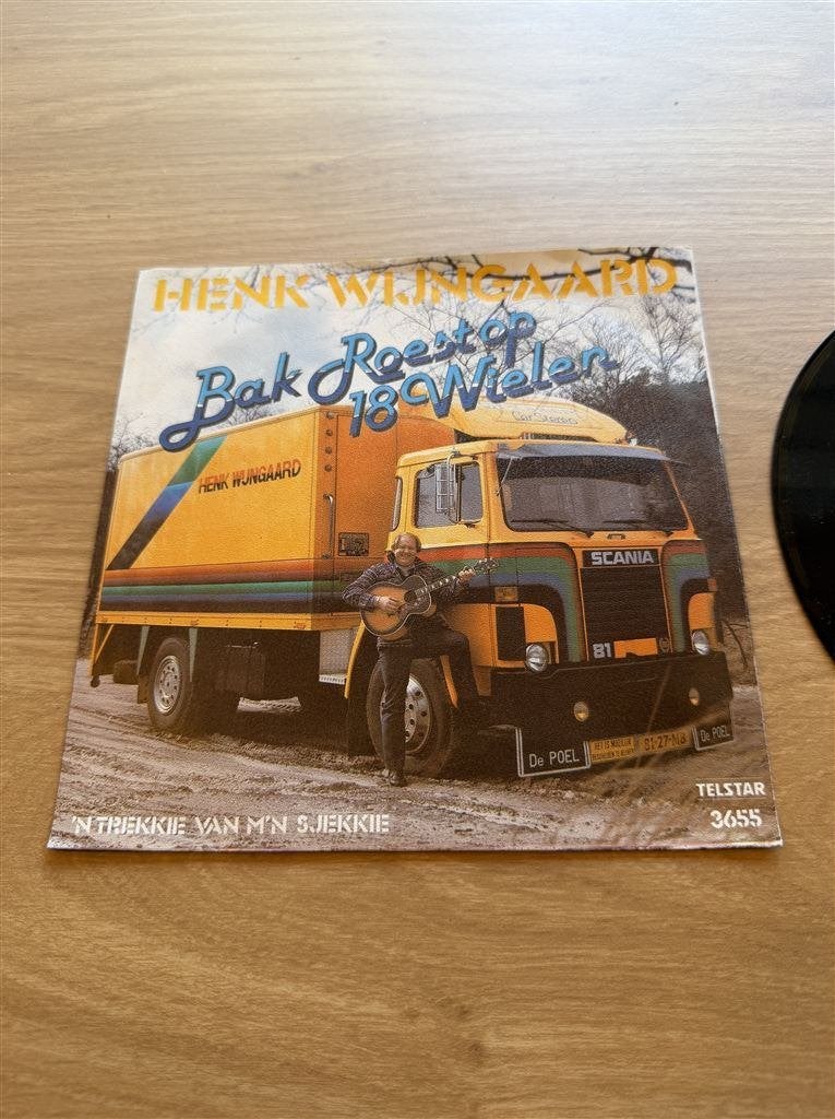 Henk wijngaard - bak roest op 18 wielen, Cd's en Dvd's, Vinyl Singles, Ophalen of Verzenden, Zo goed als nieuw, Nederlandstalig