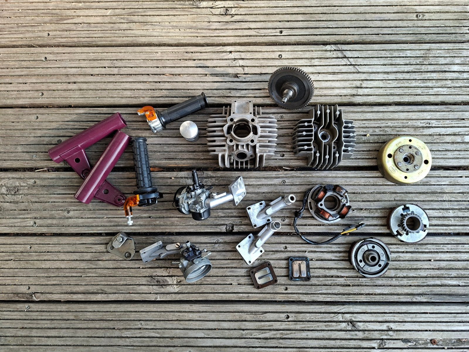 Tomos onderdelen, Fietsen en Brommers, Ophalen of Verzenden, Blok