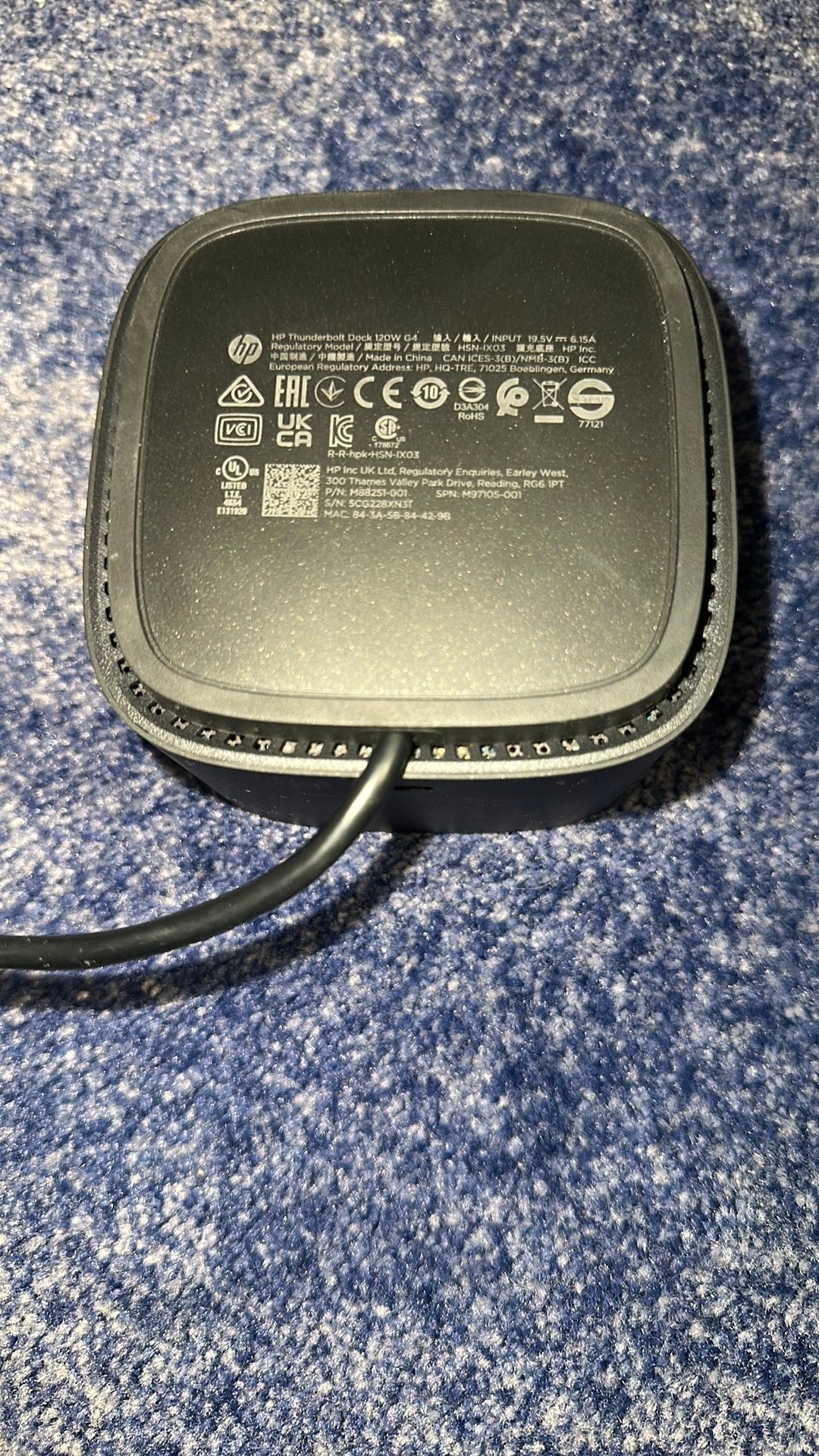 Hp thunderbolt 120w g4, Ophalen, Zo goed als nieuw