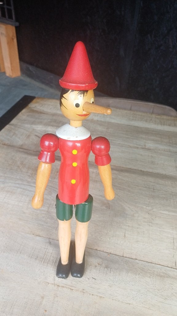 Pinokkio vintage pop, Verzamelen, Ophalen of Verzenden, Gebruikt, Pop