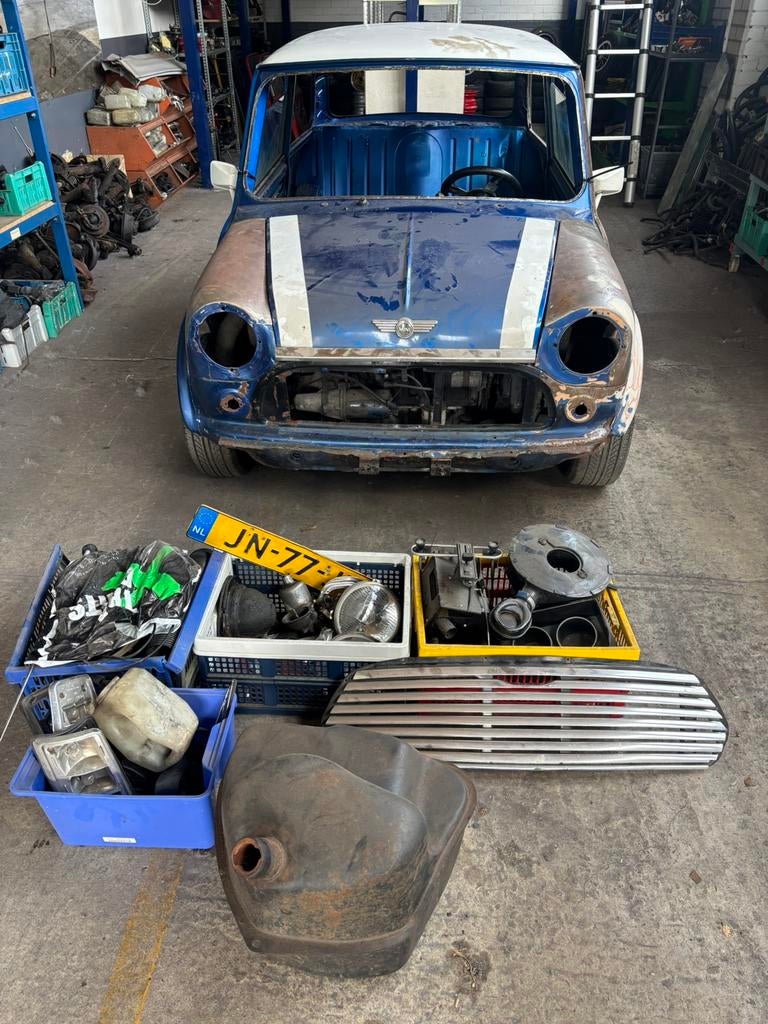 Classic mini project (of voor de vele nog bruikbare delen ), Auto-onderdelen, Ophalen