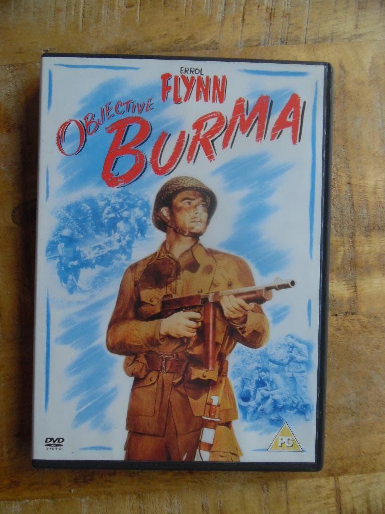 OORLOG WAR DRAMA - OBJECTIVE BURMA - ERROL FLYNN, Vanaf 12 jaar, Ophalen of Verzenden, Gebruikt, Overige gebieden
