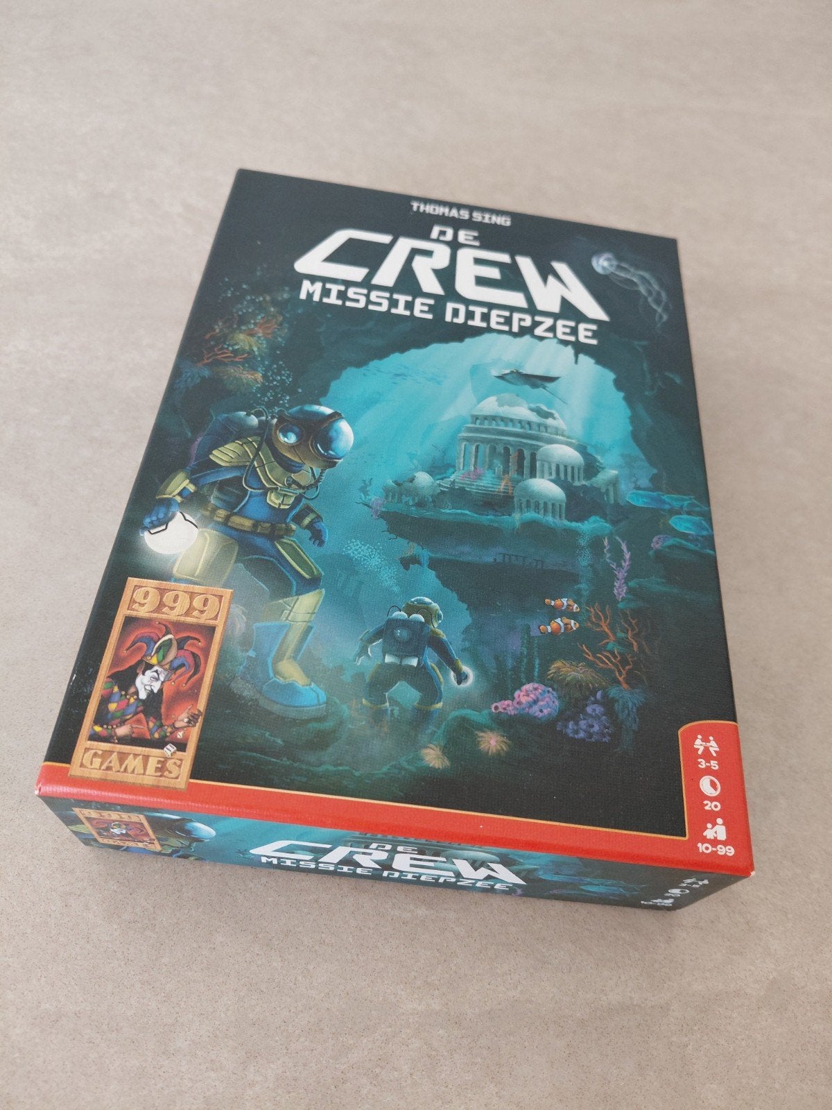 Spel de Crew Missie Diepzee nieuw, Vijf spelers of meer, Ophalen of Verzenden, Nieuw, 999 Games