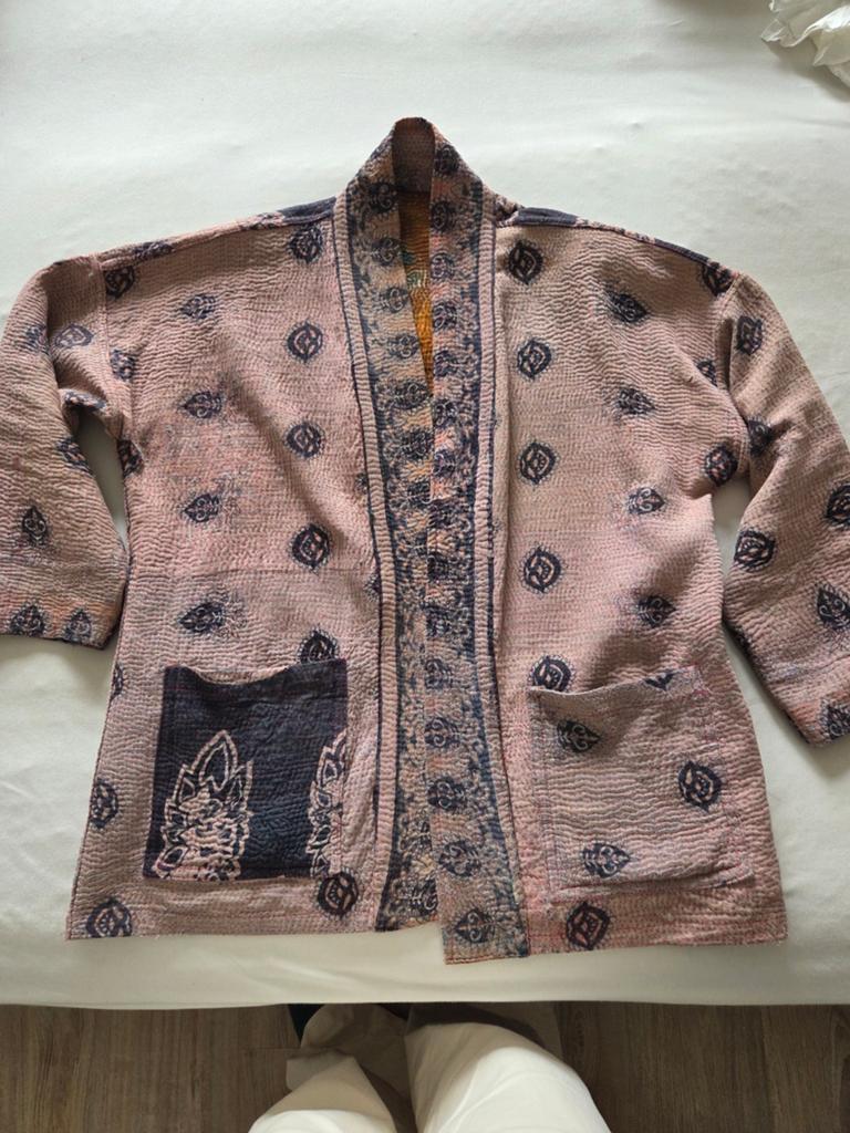Joya's Vida Kantha Jasje - Uniek & Omkeerbaar, Ophalen, Zo goed als nieuw