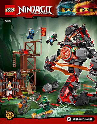LEGO Ninjago Movie – Set 70626 – doos & boekje, Lego, Ophalen of Verzenden, Zo goed als nieuw, Ninjago