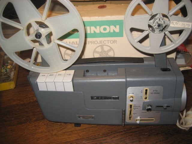 VINTAGE CHINON C-300 SUPER-8 PROJECTOR, Ophalen of Verzenden, 1960 tot 1980, Projector