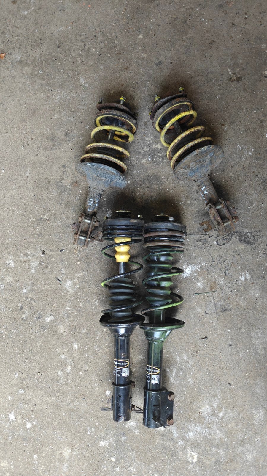 Mazda mx3 schokdempers veren, Ophalen, Mazda