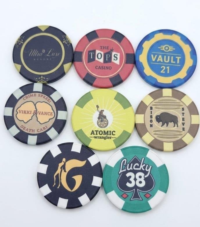 Fallout Poker Chips, Ophalen of Verzenden, Nieuw