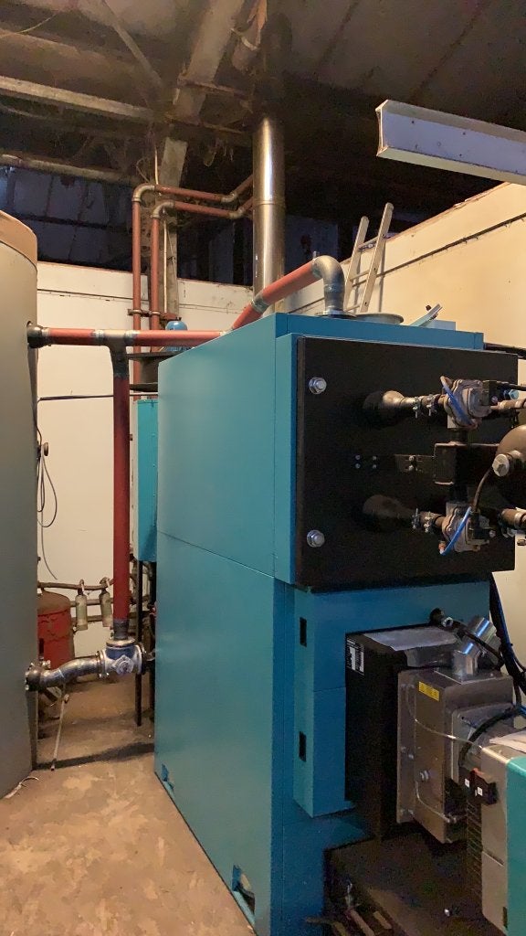 Centrometal EKO-CKS P Unit 230 pelletketel, 230 kW, compleet, Ophalen, Zo goed als nieuw, Pelletkachel, Vrijstaand
