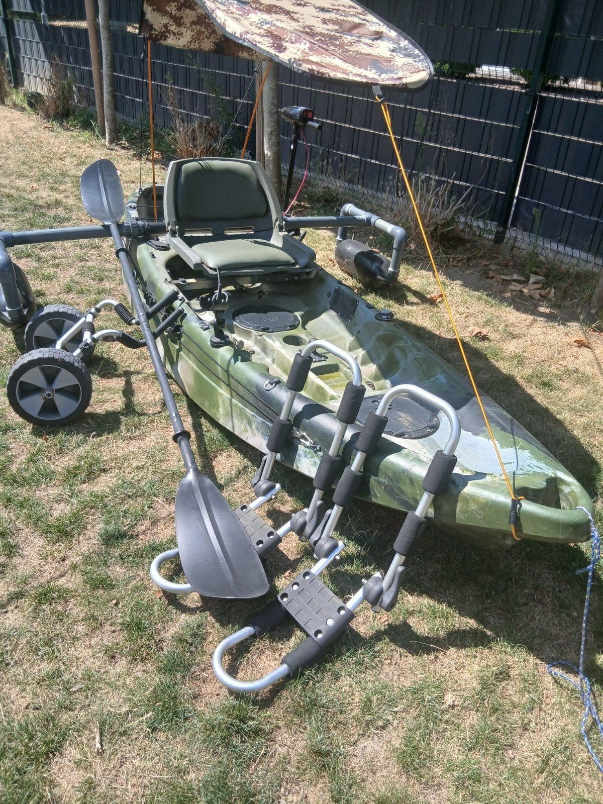 Kajak met motor en accessoires - Ophalen, Ophalen