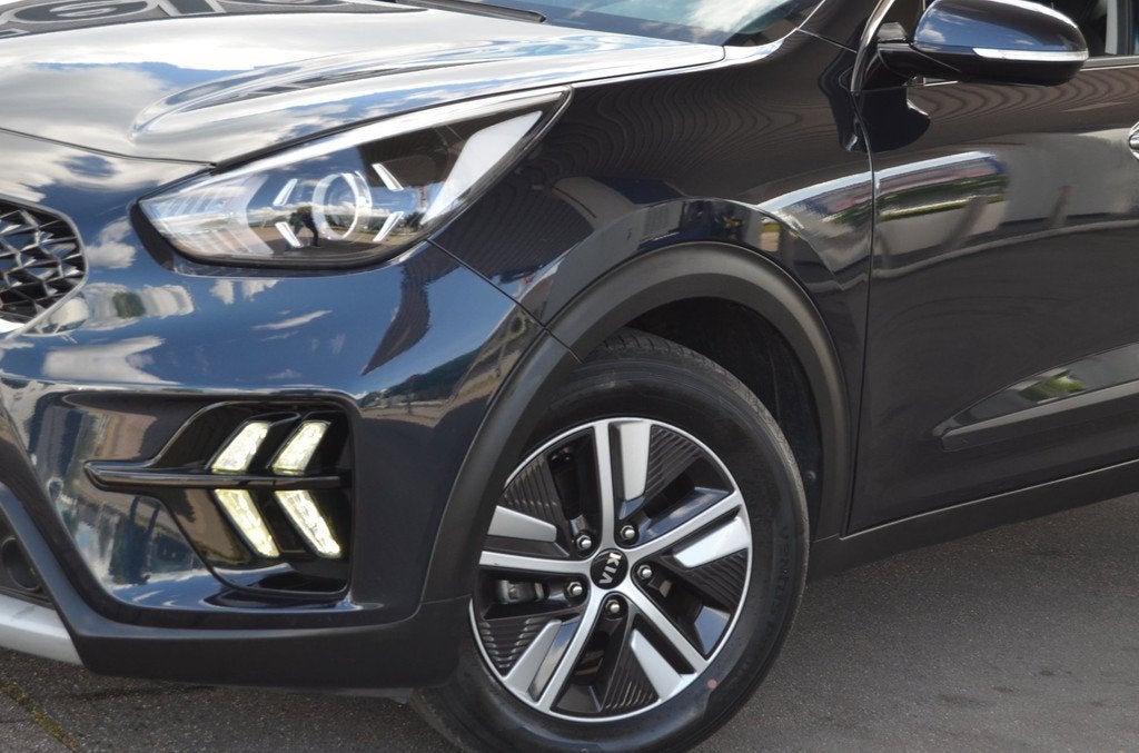 Kia Niro 1.6 GDi Hybrid DynamicLine|FACELIFT|CARPLAY|AUTOMAA, Auto's, Automatische klimaatregeling, Gebruikt, Euro 6, Blauw