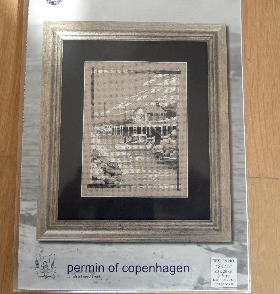 Permin borduur pakket  zie foto's, Ophalen of Verzenden, Nieuw, Handborduren, Borduurpakket