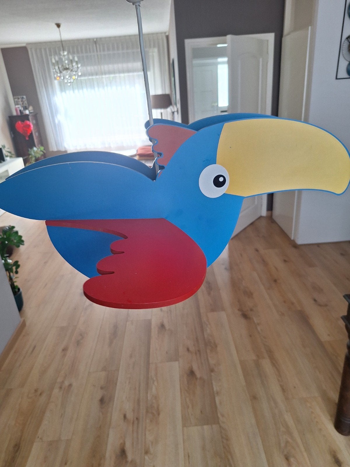Toekan lamp voor kinderkamer, Ophalen, Hout