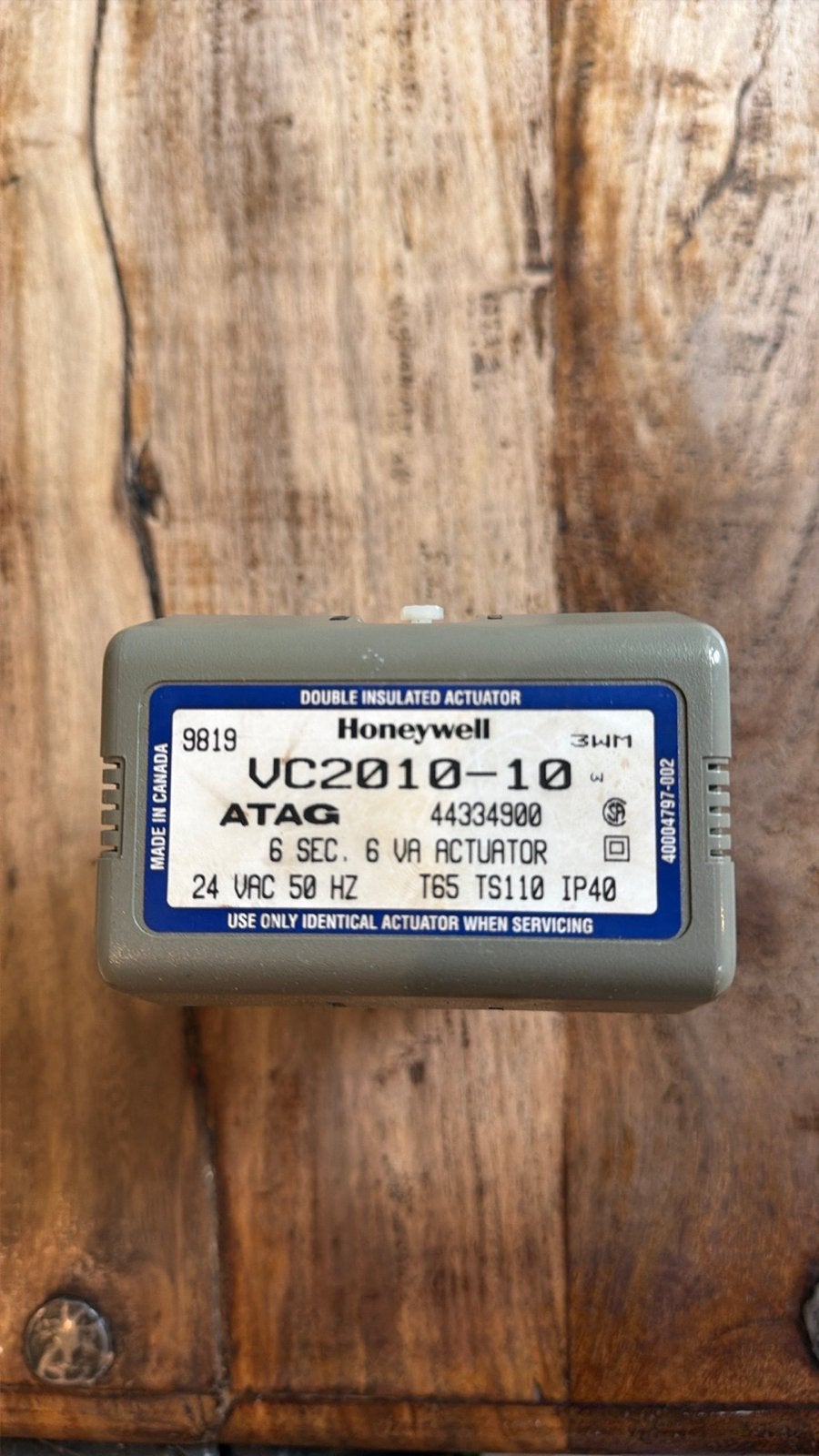 Honeywell VC2010-10 Actuator met klep, Ophalen of Verzenden, Gebruikt, Overige typen