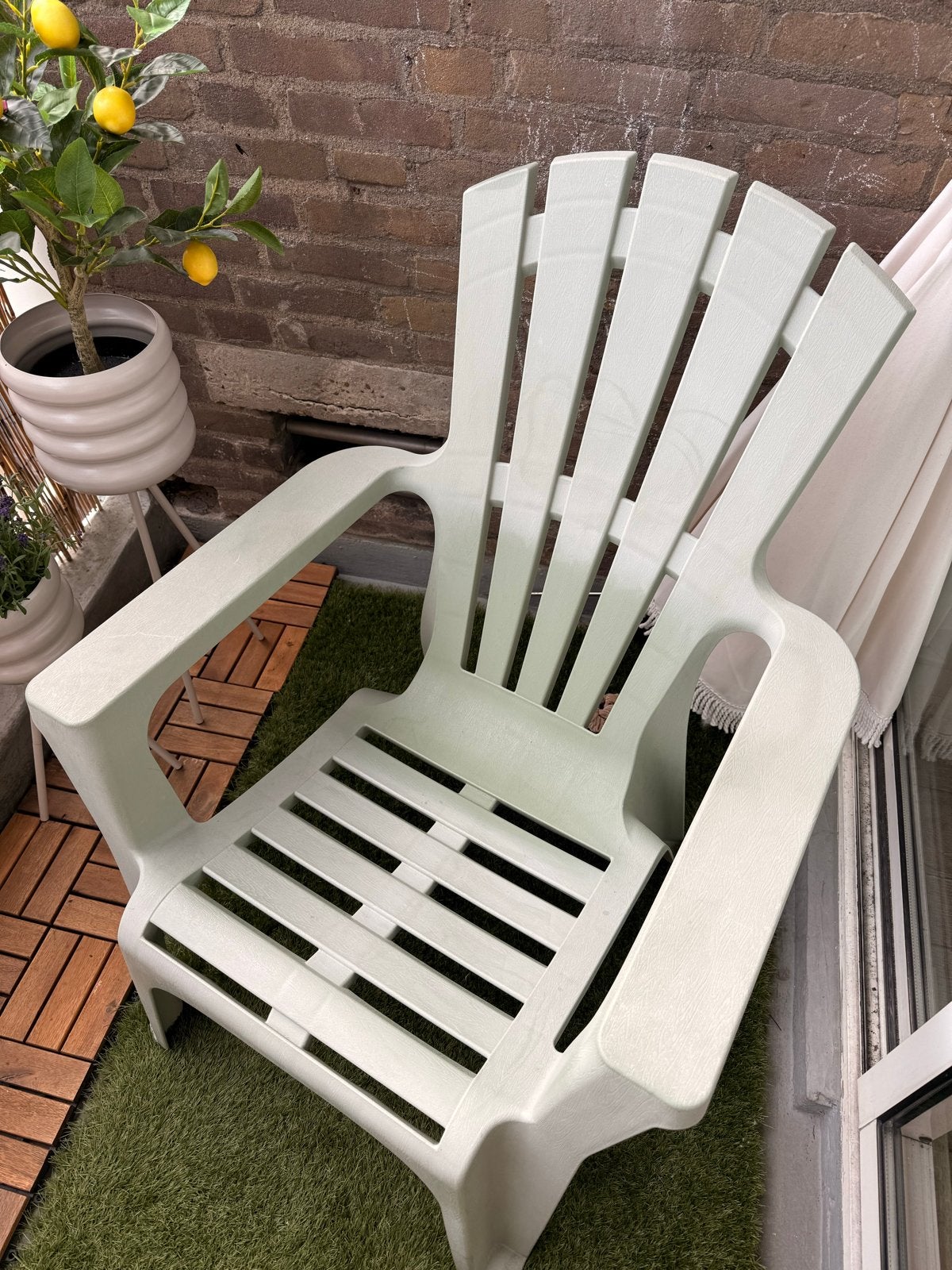 Set tuinstoelen! Gratis af te halen, Tuin en Terras, Ophalen, Gebruikt, Kunststof
