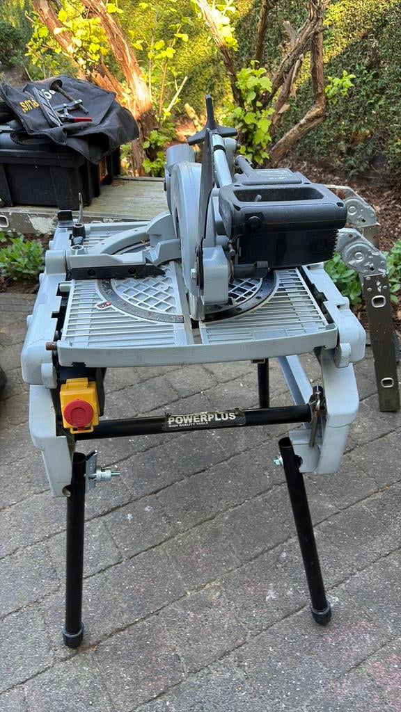 ZAAGTAFEL POWERPLUS FLIPOVER IGS !!!, Ophalen, Gebruikt, Overige typen, 30 tot 70 mm