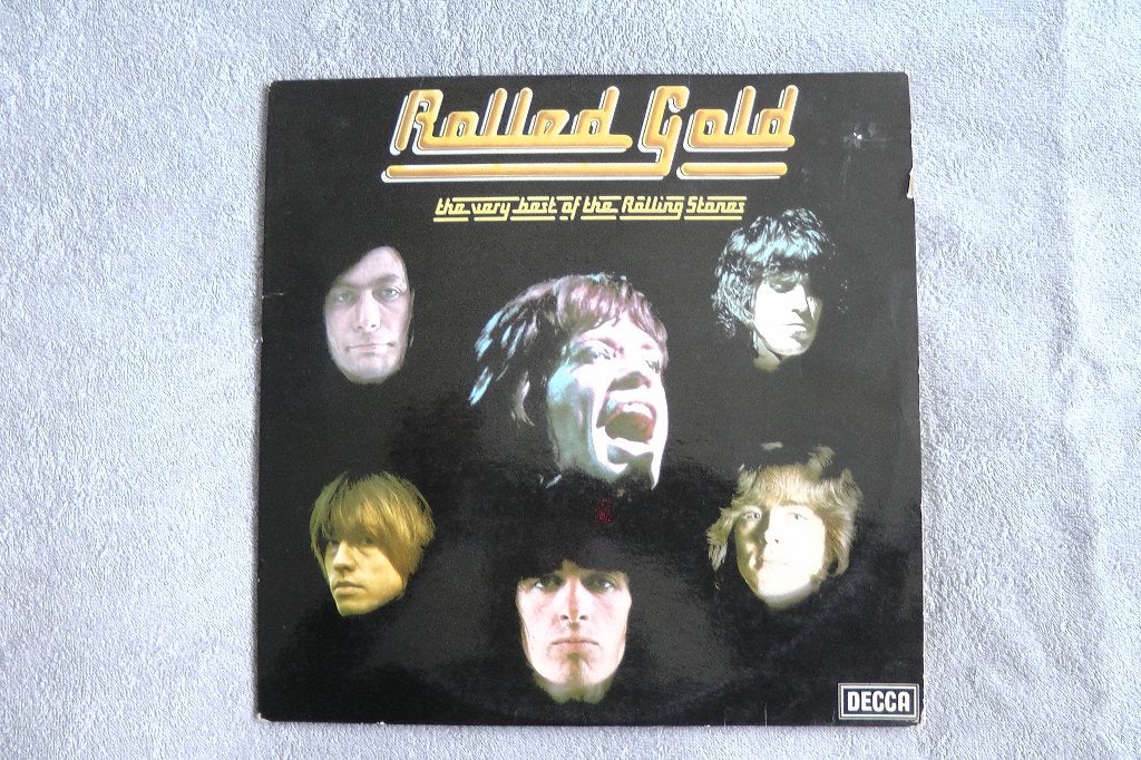 Rolling Stones dubbel LP Rolled Gold, LP, Gebruikt, Ophalen of Verzenden, Inclusief binnenhoes