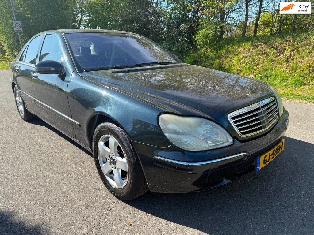 Mercedes-Benz S-klasse 500, Auto's, Mercedes-Benz, Automaat, Achterwielaandrijving, Gebruikt, 8 cilinders