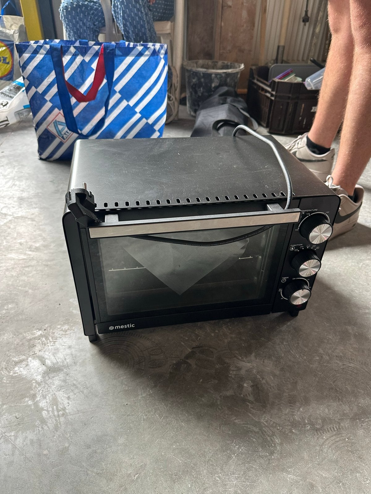 Mestic Mini-oven - Slechts 1x gebruikt, Overige merken, Ophalen of Verzenden, Zo goed als nieuw, Vrijstaand