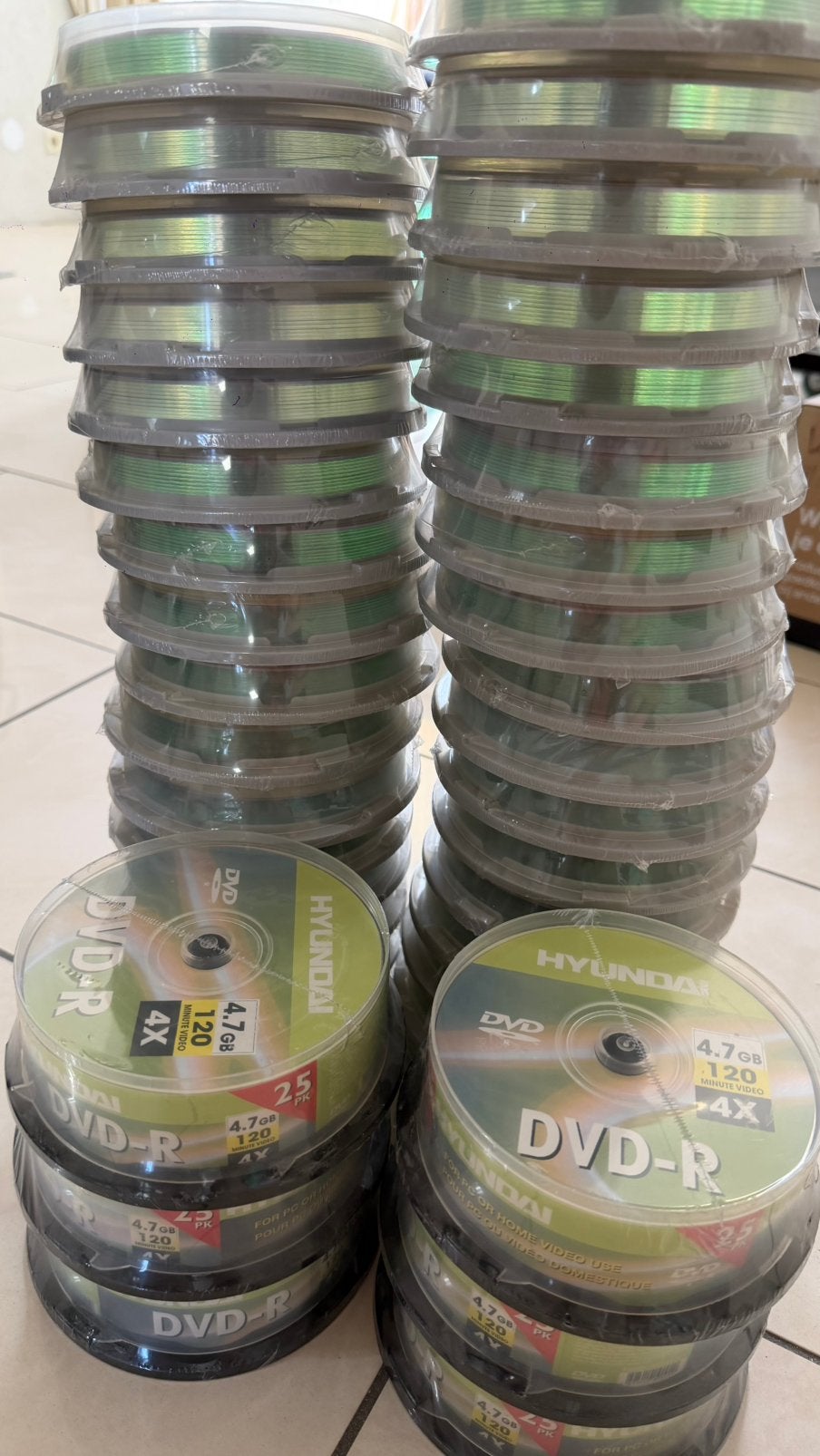 Nieuwe Lege cd en dvd tekoop en lege hoesjes, Ophalen, Nieuw, Dvd