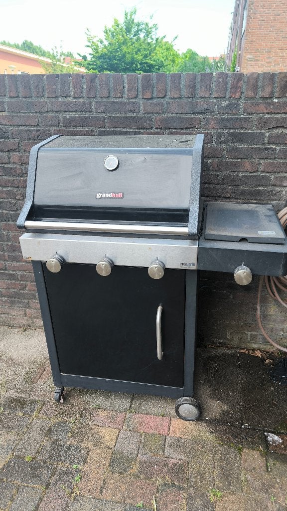 Gas bbq, Ophalen, Gebruikt, Grandhall