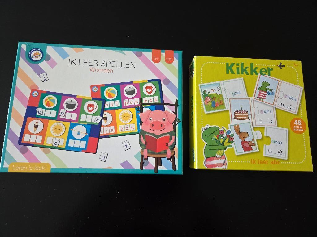Ik leer spellen & kikker - ik leer abc, Ophalen of Verzenden, Gebruikt, Taal en Lezen