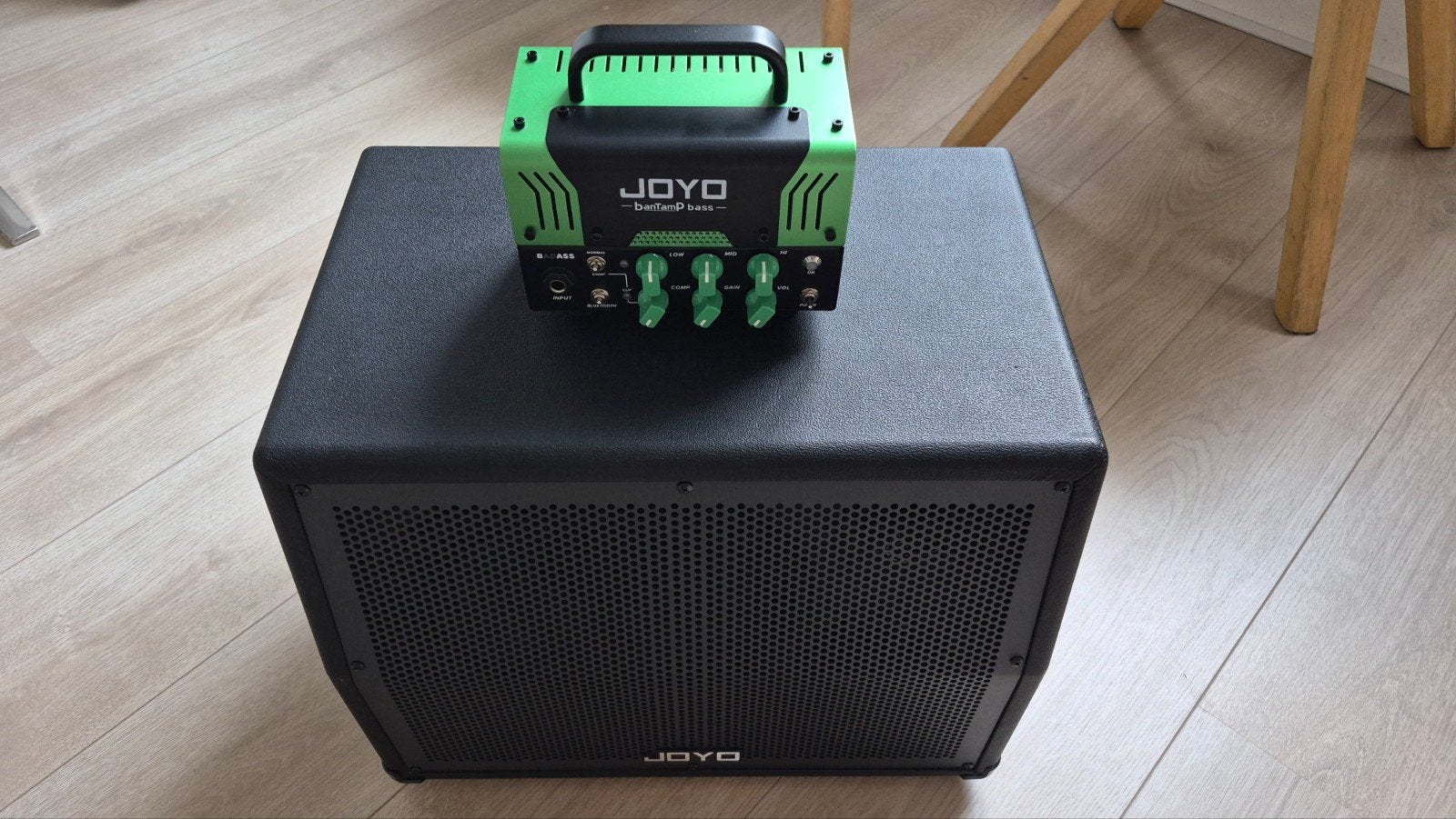 Joyo BanTamP badass met Joyo cabinet, Ophalen, Zo goed als nieuw