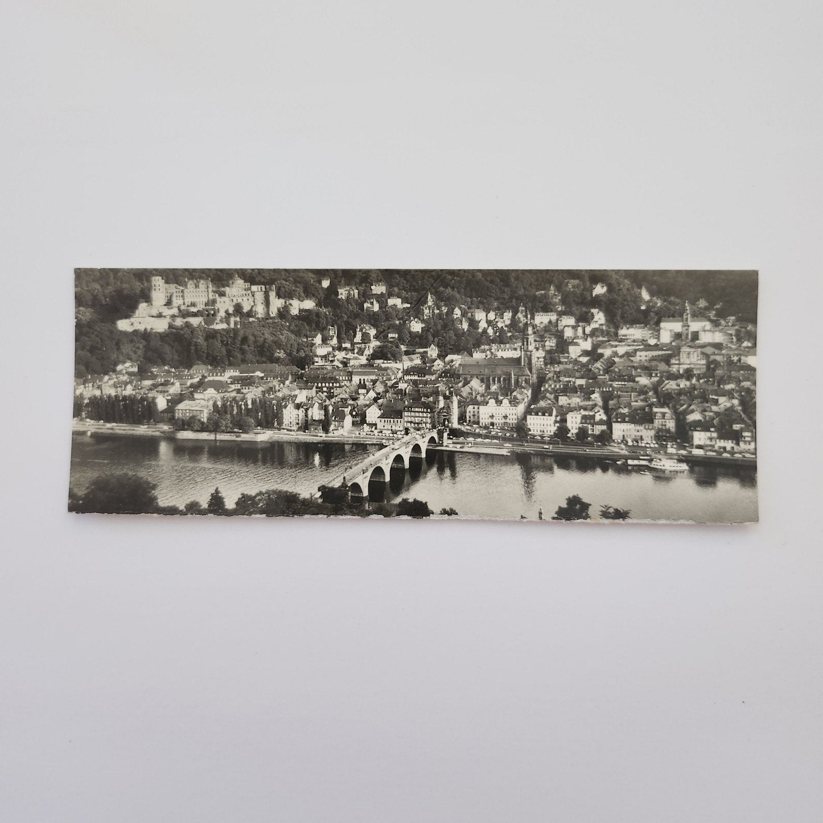 Heidelberg Ansichtkaart - Bijzonder Formaat - Echte Foto, Verzenden, 1960 tot 1980, Ongelopen, Duitsland