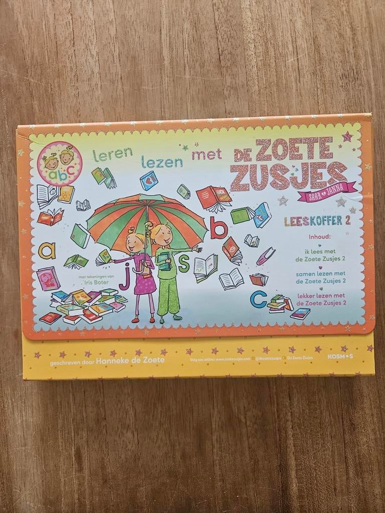 Leren lezen met De Zoete Zusjes - Leeskofer 2, Boeken, Ophalen of Verzenden, Zo goed als nieuw, Hanneke de Zoete, Fictie algemeen