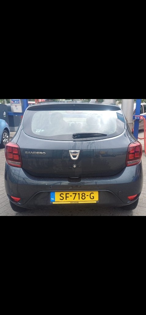 Dacia Sandero 0.9 Tce 90pk Bi-fuel S&S 2018 Grijs, Voorwielaandrijving, 898 cc, Stof, Zwart