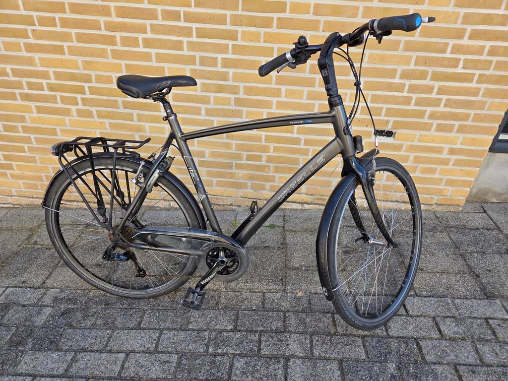 Gazelle Fuente Lichtgewicht Herenfiets - 20 Versnellingen, Gebruikt, Velgrem, Versnellingen, Ophalen of Verzenden