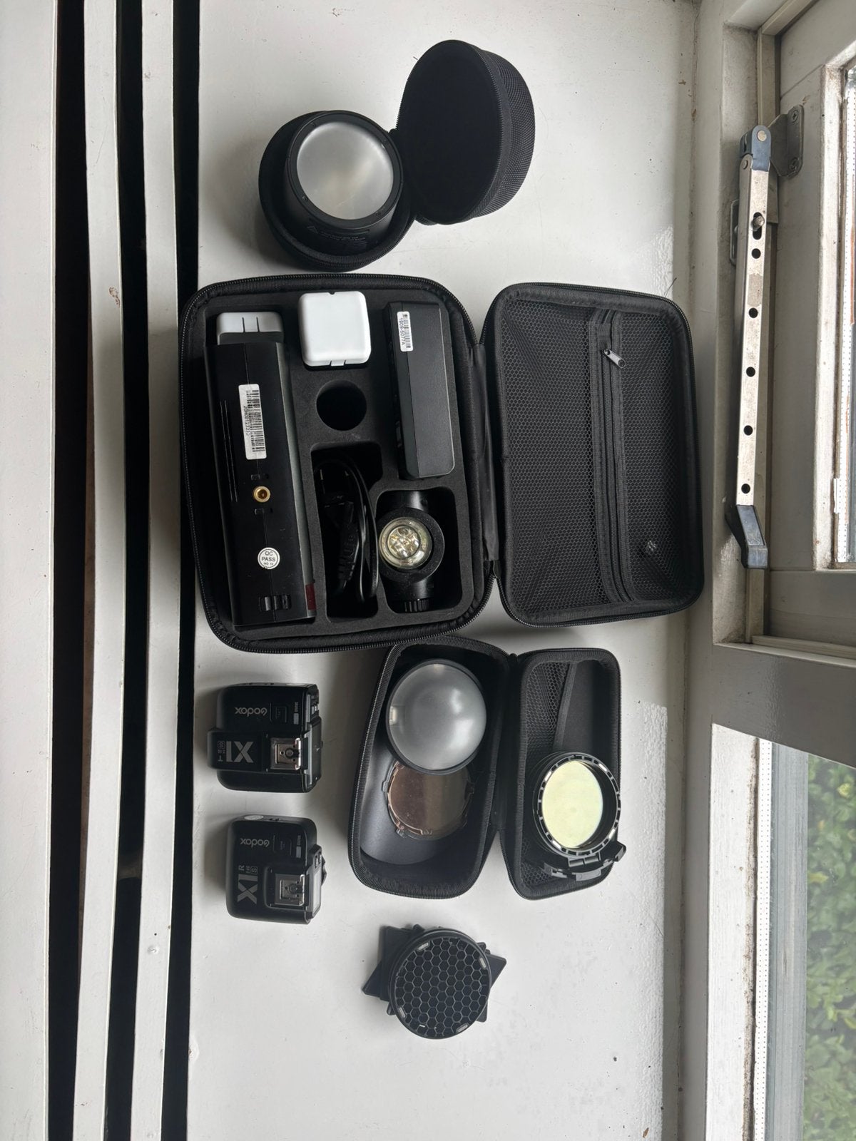Godox AD200Pro Flitser met accessoires en tas, Ophalen, Zo goed als nieuw, Godox, Studioflitser