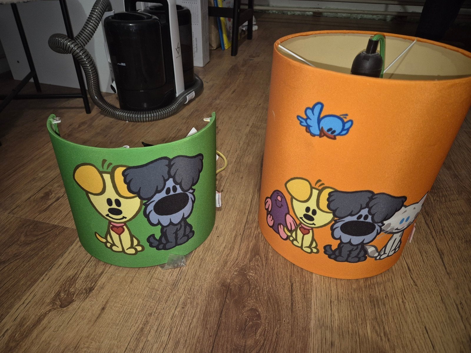 Woezel en pip wand en hanglamp, Meerkleurig, Ophalen, Zo goed als nieuw, Lamp