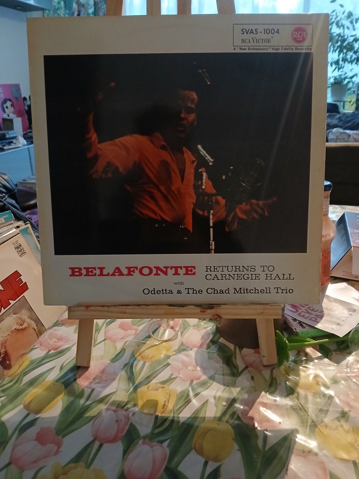 Belafonte Returns to Carnegie Hall LP - RCA Victor, Ophalen of Verzenden, 1960 - 1969, Gebruikt, 12 inch
