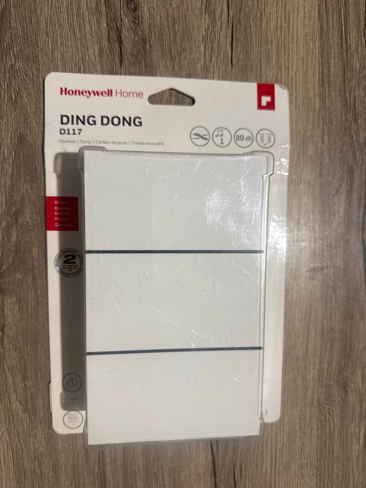 Honeywell Home D117 Ding Dong Deurbel - Bedraad, Ophalen of Verzenden, Nieuw, Bedraad