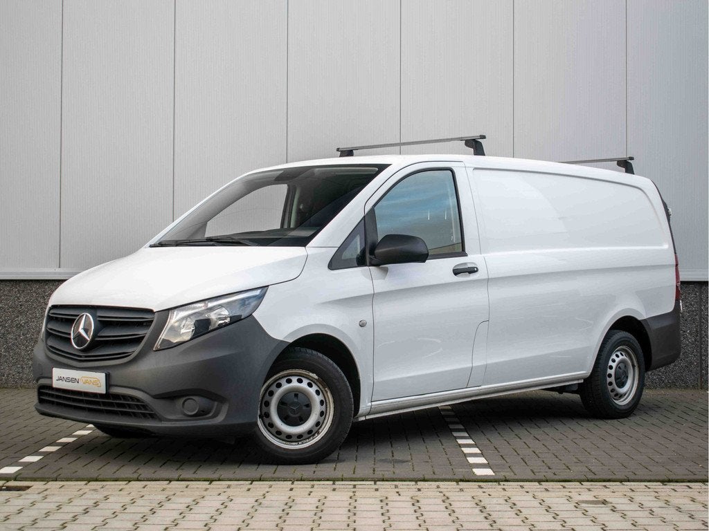 Mercedes-Benz Vito 114 CDI Lang | Trekhaak 2500kg | Carplay, Automaat, Gebruikt, 2500 kg, Wit