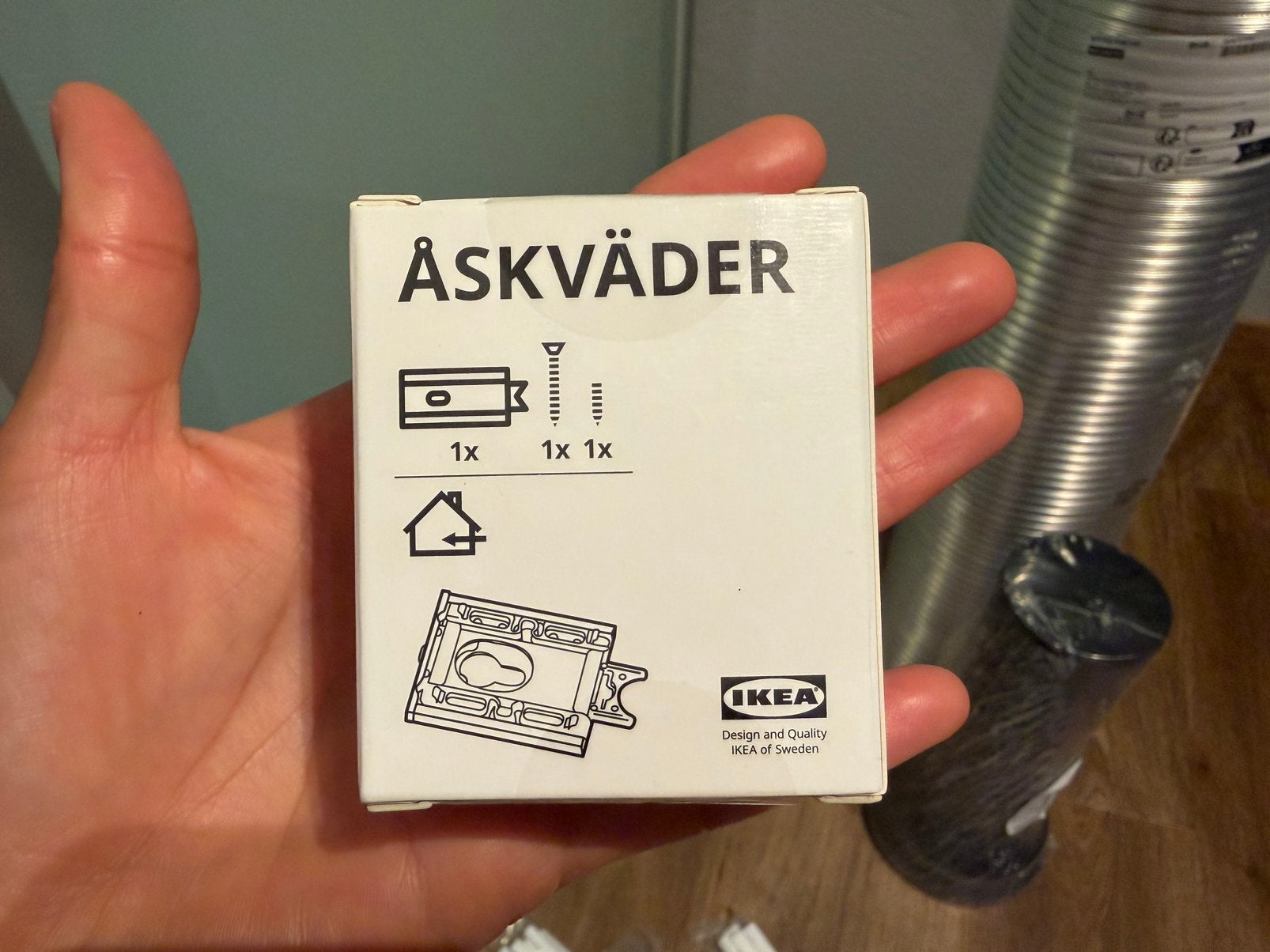 IKEA ÅSKVÄDER BevestigingsbeugelsMuurbeugels (Set4)Nieuw, Ophalen, Nieuw