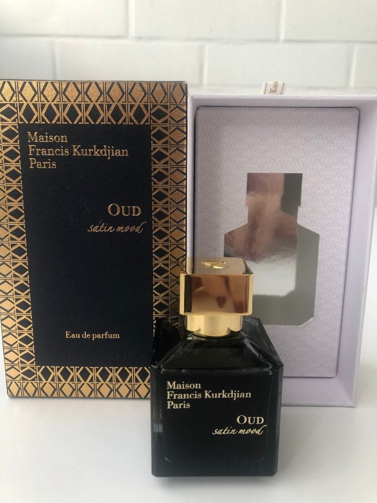 Oud Satin Mood-Francis Kurkdjian-stalen-decants, Verzenden, Zo goed als nieuw