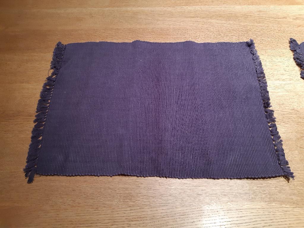 placemat 2x, Huis en Inrichting, Ophalen of Verzenden, Zo goed als nieuw, Placemat