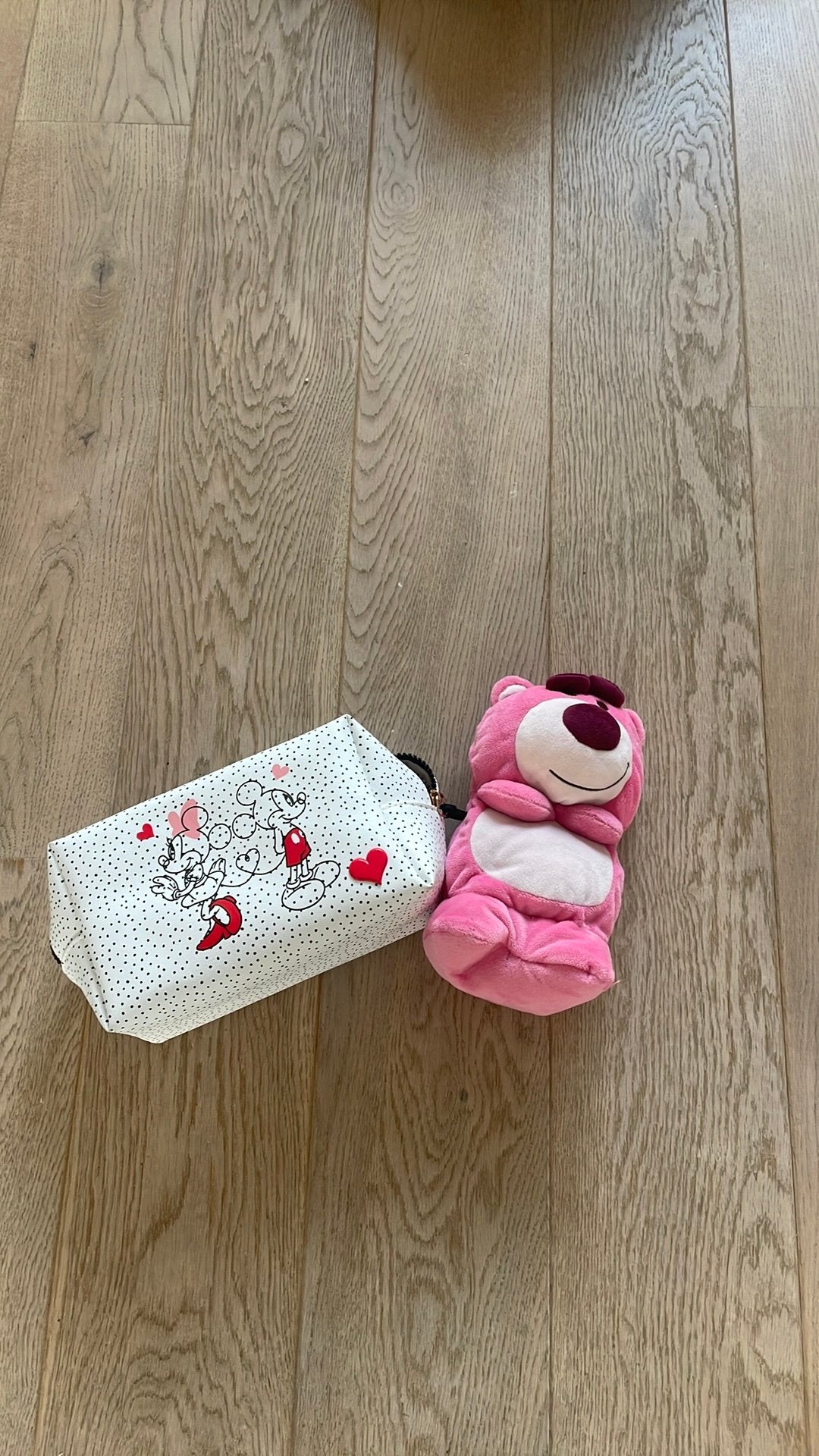 DISNEY lotso etui en mickey en minnie etui primark, Ophalen of Verzenden, Overige figuren, Zo goed als nieuw