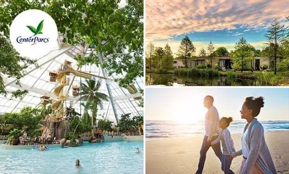 Center Parcs midweek voucher winter, Drie personen of meer, Kortingsbon, Bungalowpark