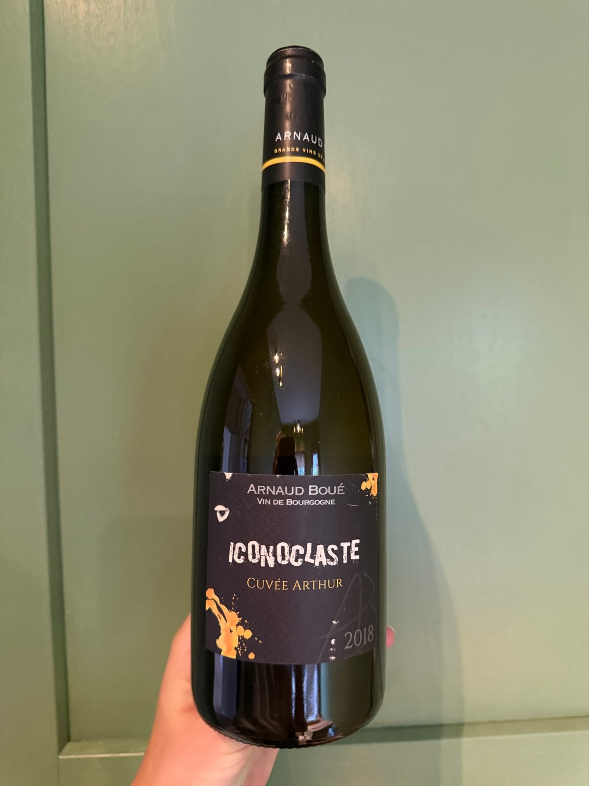 Arnaud Boué Iconoclaste Cuvée Arthur 2018, Ophalen, Nieuw, Frankrijk, Rode wijn
