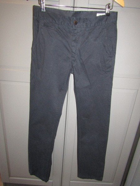 G488 The Sting mt S chino broek donkerblauw, W32 (confectie 46) of kleiner, Zo goed als nieuw, The Sting, Verzenden