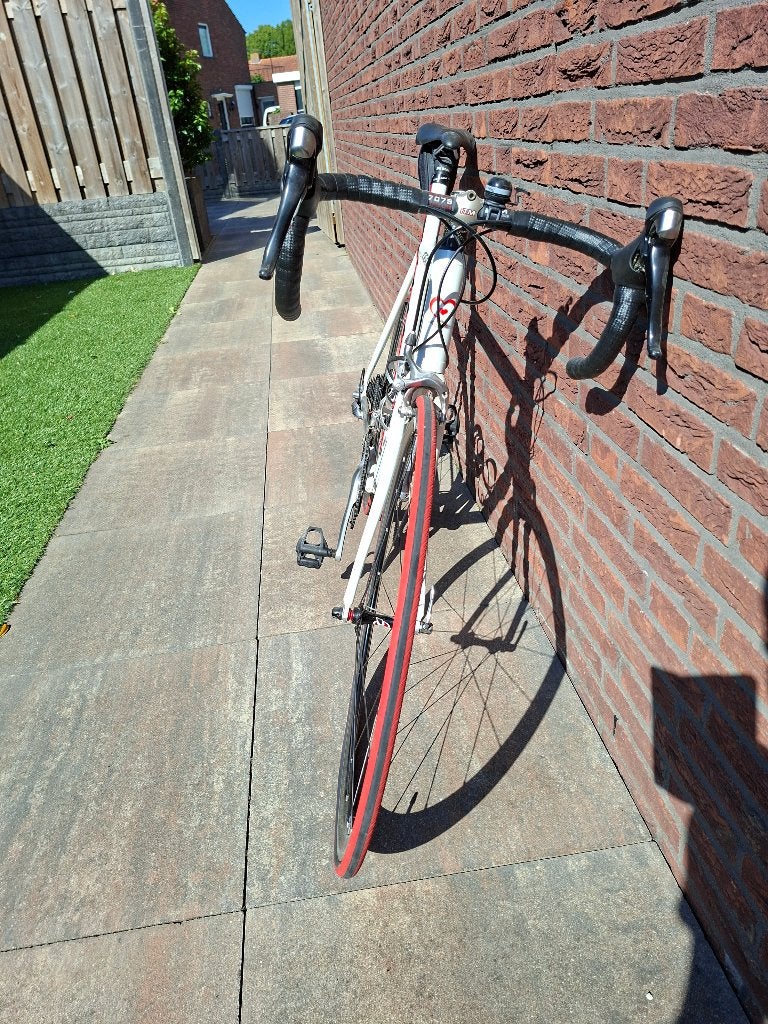 De rosa racefiets maat 52, Gebruikt, Velgrem, Aluminium, 49 tot 53 cm
