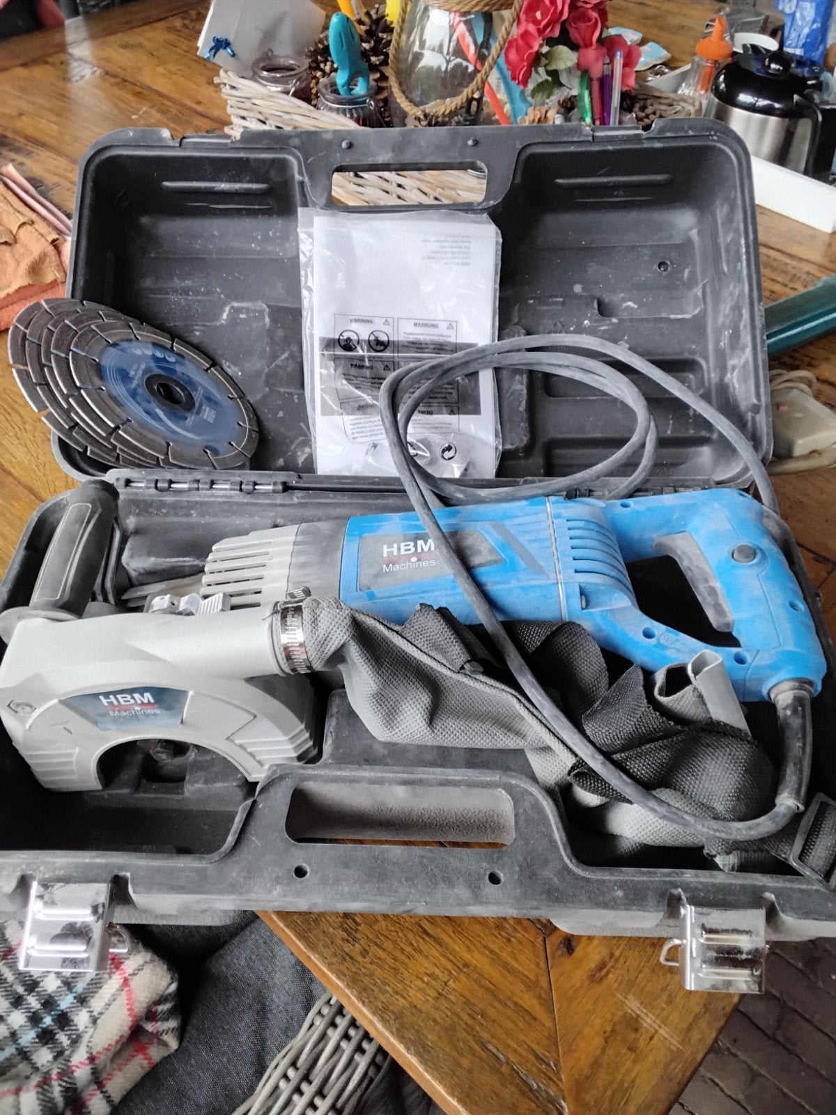 sleuven frees, Doe-het-zelf en Verbouw, Ophalen, Zo goed als nieuw, 1200 watt of meer, 30 tot 70 mm