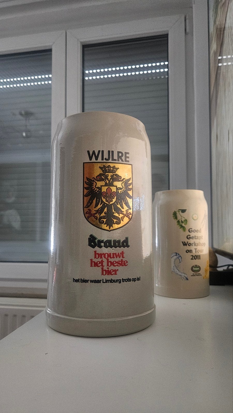 Mooie 3 liter pul Brand bier, Ophalen of Verzenden, Zo goed als nieuw, Pul(len), Brand