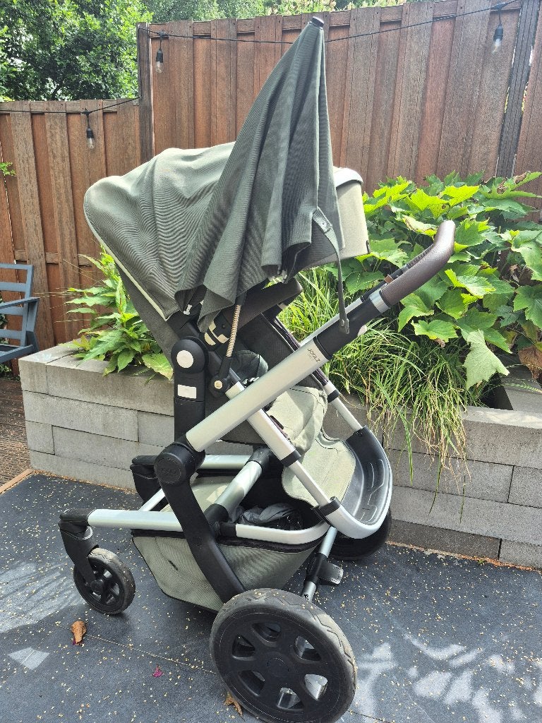 Kinderwagen, Gebruikt, Verstelbare duwstang, Combiwagen, Ophalen